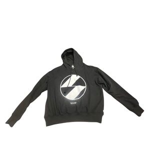 The Salvages Form and Function Hoodie XL back and white, size L